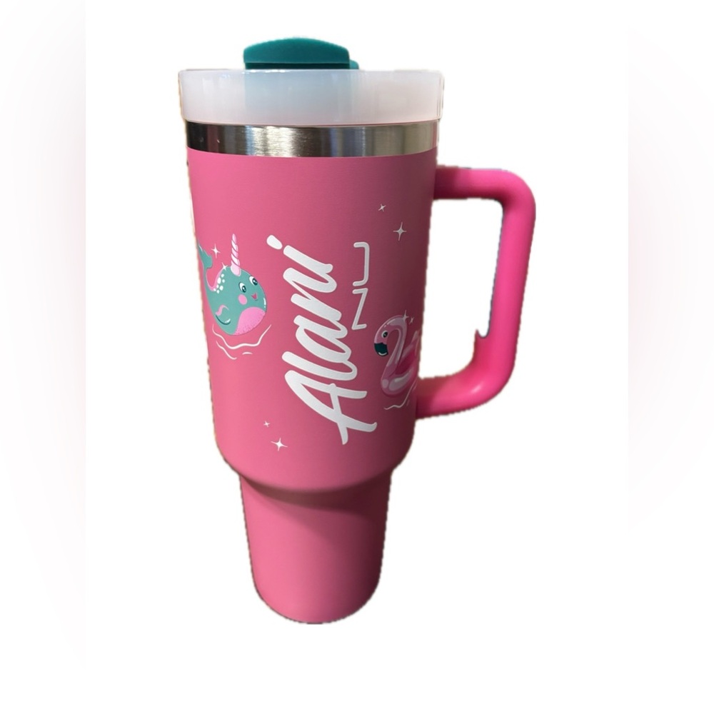 Pink Tumbler Travel Mug